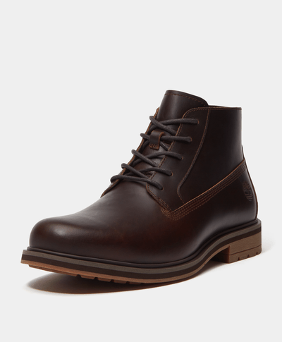 Botas chukka Weatherbucks Essential para Hombre, Café