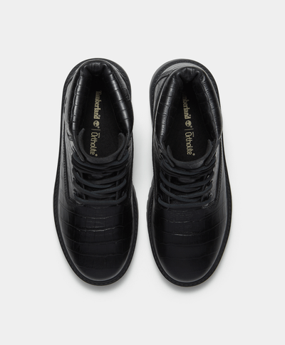 Botas con plataforma de 6 pulgadas Stone Street para Mujer, Negro