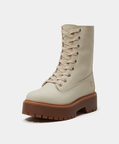 Botas con plataforma Stone Street Mid para Mujer, Beige