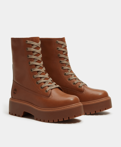 Botas con plataforma Stone Street Mid para Mujer, Café