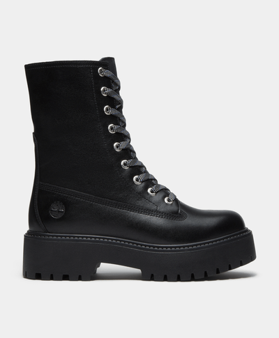 Botas con plataforma Stone Street Mid para Mujer, Negro