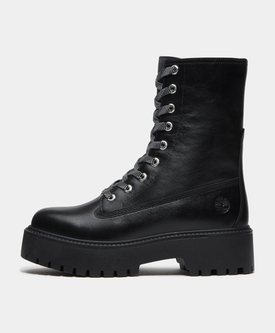 Botas con plataforma Stone Street Mid para Mujer, Negro