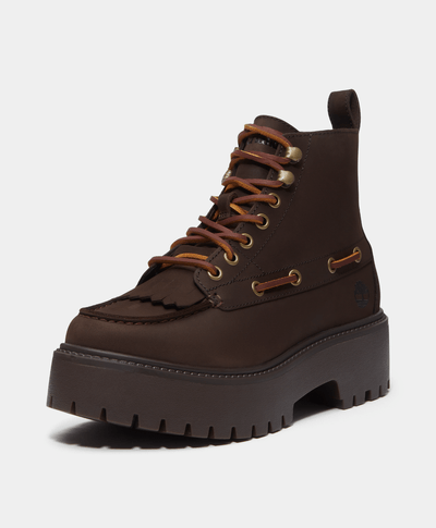 Botas Kiltie con plataforma Stone Street para Mujer, Café