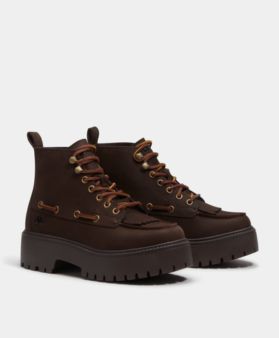 Botas Kiltie con plataforma Stone Street para Mujer, Café