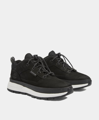 Tenis Bungee Field Trekker para niños, Negro