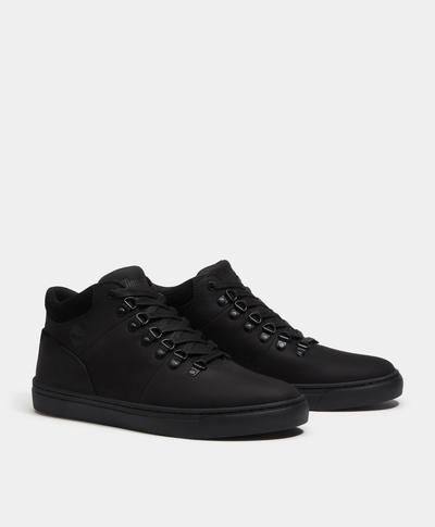 Tenis Lisbon Hill Mid para Hombre, Negro