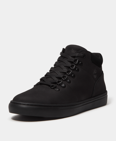 Tenis Lisbon Hill Mid para Hombre, Negro