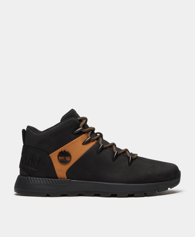 Tenis Sprint Trekker Mid para Hombre, Negro