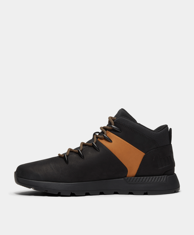Tenis Sprint Trekker Mid para Hombre, Negro