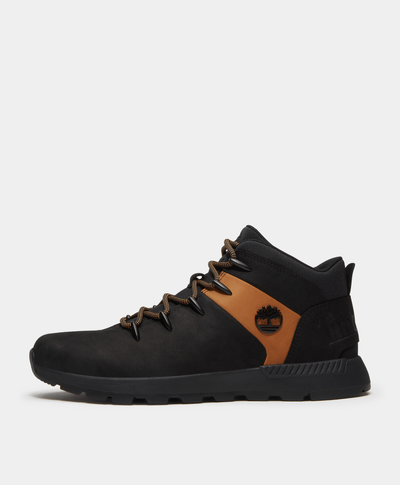 Tenis Sprint Trekker Mid para Hombre, Negro