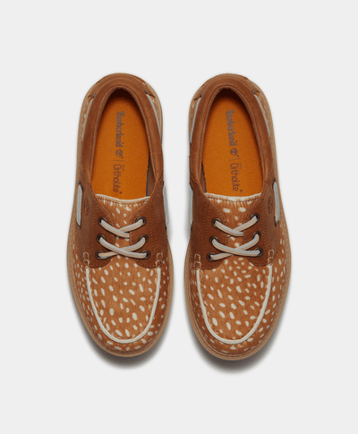 Zapatos náuticos con plataforma Stone Street para Mujer, Café