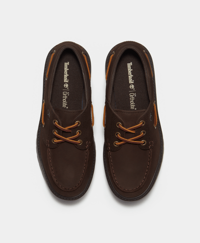 Zapatos náuticos con plataforma Stone Street para Mujer, Café