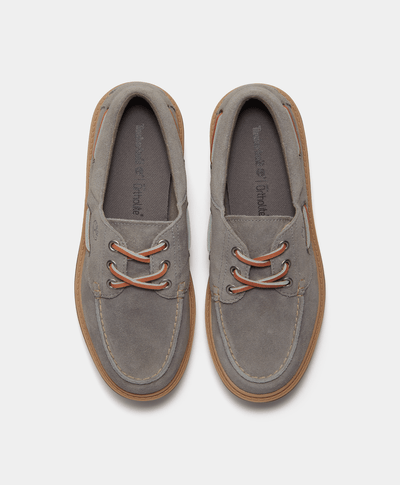 Zapatos náuticos con plataforma Stone Street para Mujer, Gris