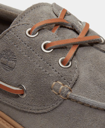 Zapatos náuticos con plataforma Stone Street para Mujer, Gris