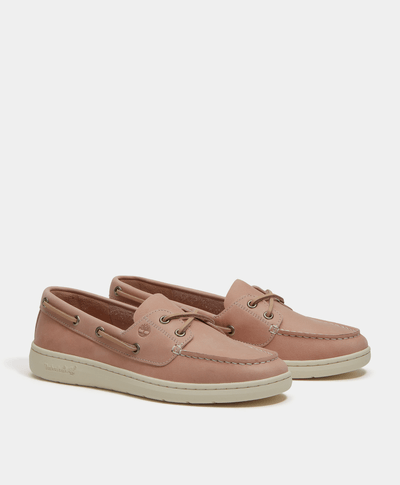 Zapatos náuticos Portofino Pier para Mujer, Rosa