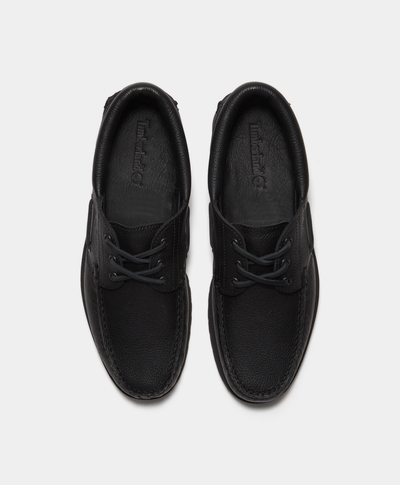 Zapatos náuticos Timberland® Authentic 3-Eye Lug para Hombre, Negro