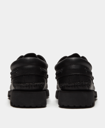 Zapatos náuticos Timberland® Authentic 3-Eye Lug para Hombre, Negro