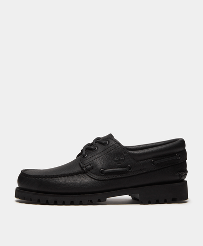 Zapatos náuticos Timberland® Authentic 3-Eye Lug para Hombre, Negro