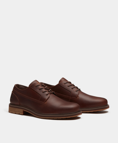 Zapatos Weatherbucks Essential para Hombre, Café