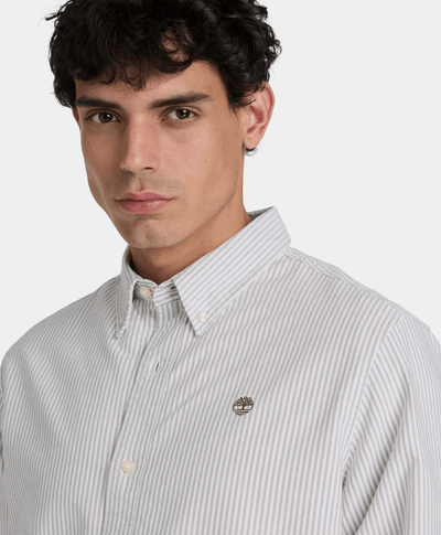 Camisa Oxford a rayas Lake Warner para hombre, Multicolor