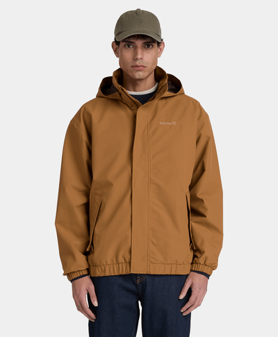 Chamarra bomber impermeable para hombre, Amarillo