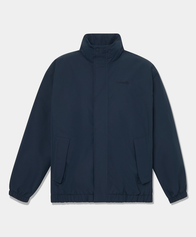 Chamarra bomber impermeable para hombre, Azul