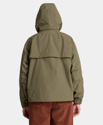 Chamarra impermeable 3 en 1 para mujer, Verde