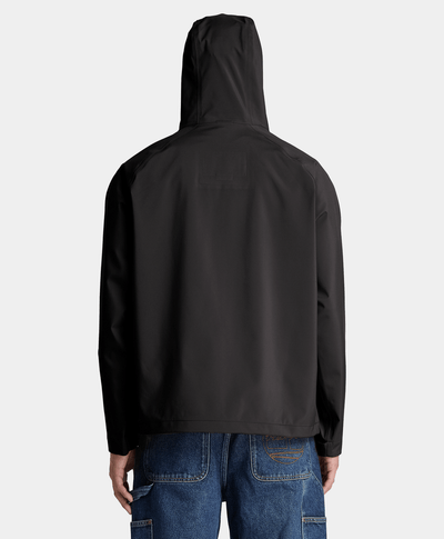 Chamarra impermeable 3L para hombre, Negro