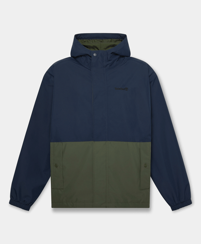 Chamarra impermeable para hombre, Azul
