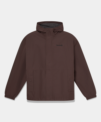 Chamarra impermeable para hombre, Café