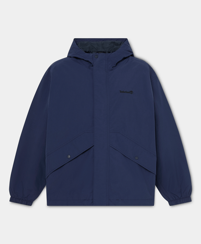 Chamarra impermeable Weatherline para hombre, Azul