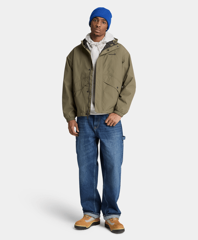 Chamarra impermeable Weatherline para hombre, Verde
