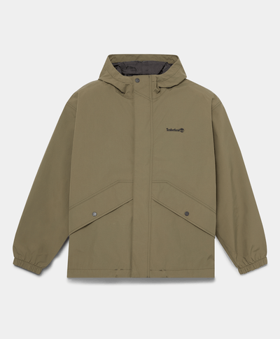 Chamarra impermeable Weatherline para hombre, Verde