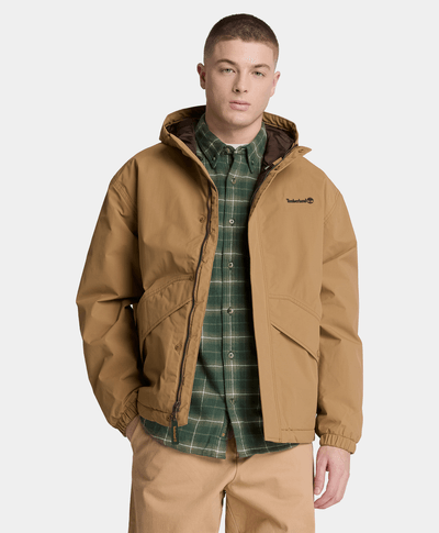 Chamarra impermeable y aislante Weatherline para hombre, Amarillo
