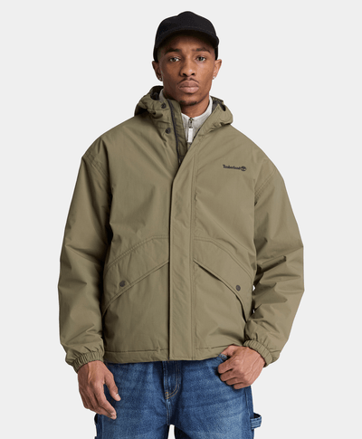 Chamarra impermeable y aislante Weatherline para hombre, Verde