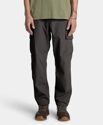 Pantalón cargo stretch secado rápido para hombre, Negro