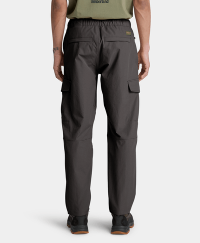 Pantalón cargo stretch secado rápido para hombre, Negro