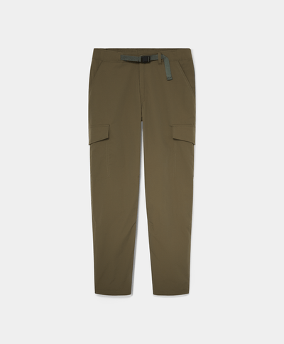 Pantalón cargo stretch secado rápido para hombre, Verde