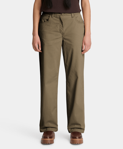 Pantalón Crafted Utility para mujer, Verde