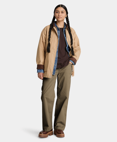 Pantalón Crafted Utility para mujer, Verde