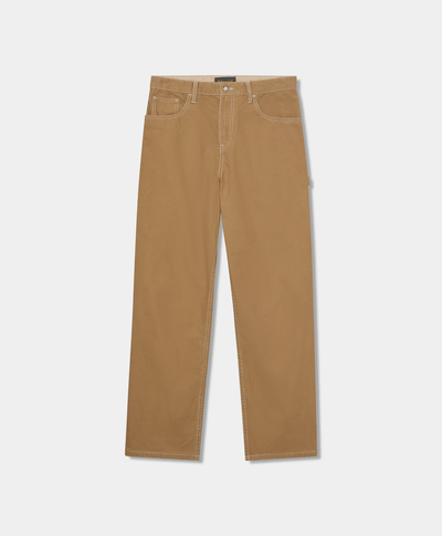 Pantalón de carpintero de algodón Rindge para hombre, Amarillo