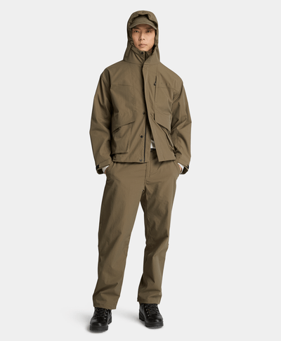 Pantalón jogger stretch y secado rápido para hombre, Verde