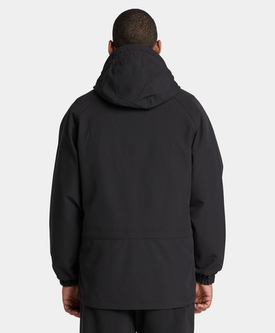 Parka Impermeable Weatherline para hombre, Negro