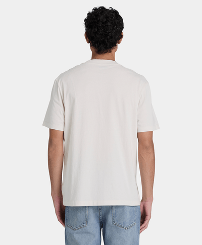 Playera de manga corta Heritage Seal para hombre, Beige