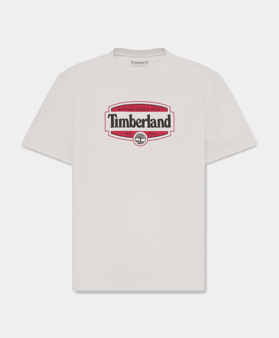 Playera de manga corta Heritage Seal para hombre, Beige