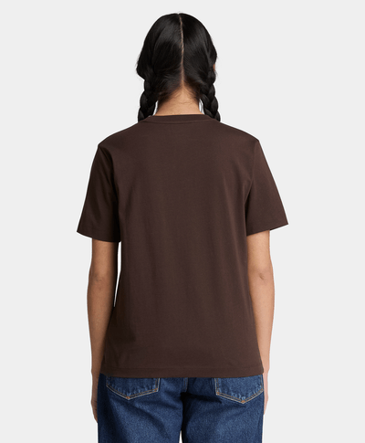 Playera de manga corta Northwood para mujer, Café
