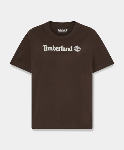 Playera de manga corta Northwood para mujer, Café