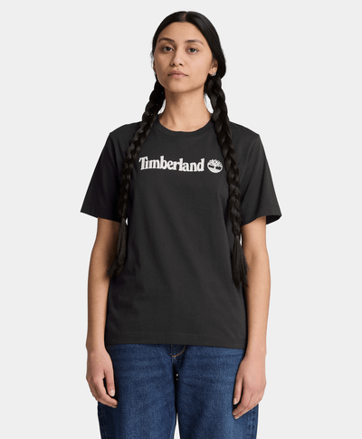 Playera de manga corta Northwood para mujer, Negro