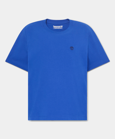 Playera de manga corta para mujer, Azul
