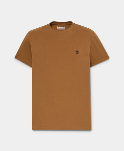 Playera de manga corta slim Oyster River para hombre, Amarillo